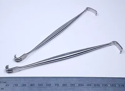 2x Miltex Senn Retractor 6¼   Double Ended Stainless Steel Surgical • $25.20