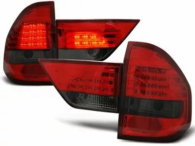 Bmw X3 E83 2004 2005 2006 Tail Lights Ldbm48 Red Smoke Led • $414.56