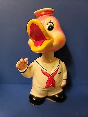 Vtg Key Wind Toy SAILOR DUCK Head Bobs Turns Trademark ALPS Made In JAPAN Works • $29.99