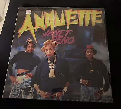 ANQUETTE - JANET RENO - Miami Bass Luke Skyywalker Produced Rap Record Vinyl 12” • $24.99