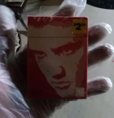 Elvis Red Sealed Playing Cards Cartes A Jouer Collectible Memorabilia • $14