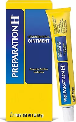 Preparation H Hemorrhoid Ointment Itching Burning And Discomfort Relief - 1 Oz • $9.19