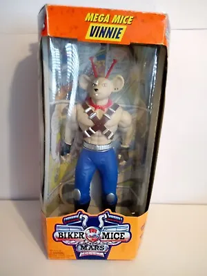 £199.99 • Buy Galoob Biker Mice From Mars 12  Mega Mice Vinnie  Action Figure Vinnie 1994 New