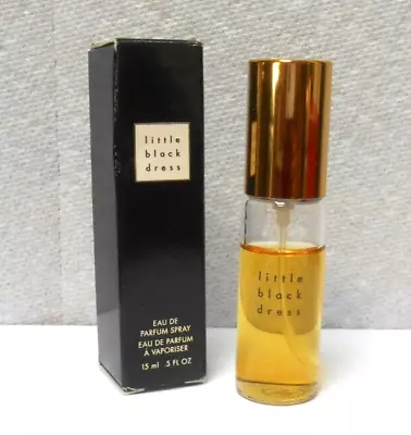 Avon Little Black Dress Eau De Parfum Perfume Spray Purse Size .5 Fl Oz Preowned • $3.99