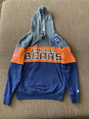 Chicago Bears Starter Hoodie Sweatshirt Size  Large • $24.95