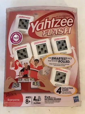 YAHTZEE FLASH Brand New 4 Fast Electronic Games POKER MAX PASS WILD By Hasbro • $24.84