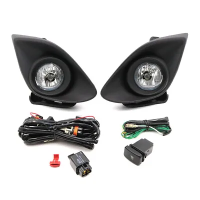 Fit 2007-14 Mazda2 Demio 5-Doors Hhatchback Spot Fog Light Lamp Set 2 Pieces New • $125.58