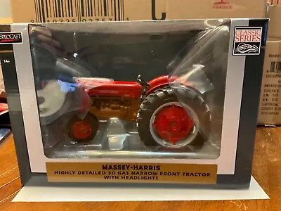 Speccast  1:16  1/16 Diecast Massey Harris 50 Gas Narrow Front Tractor • $50