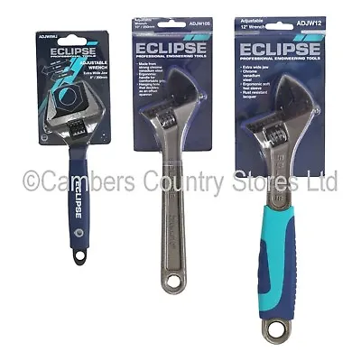 NEW Eclipse Quality Adjustable Spanner Wrench Soft Grip Standard & Extra Wide • £9.07