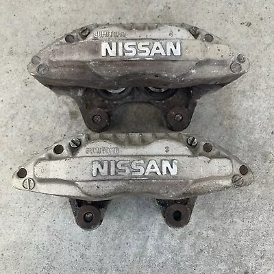 1990-1996 Nissan 300zx Z32 Front Brake Calipers Set S13 S14 OEM LH & RH 30mm • $329