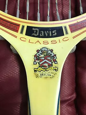 Vintage Davis Classic CLASIDEN Laminated Tennis Racket Dr21 • $31.24