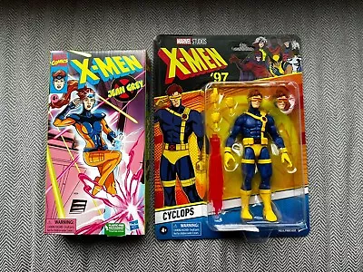 New Marvel Legends 6” X-Men ‘97 Cyclops & Animated Jean Grey NIB Sealed • $42