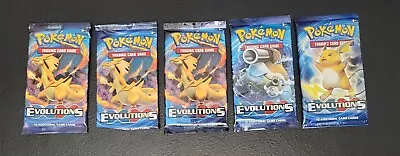 Pokémon XY Evolutions Booster Packs Factory Sealed • $30