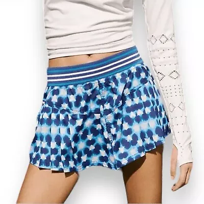 Free People FP Movement Women's Flow Lined Athletic Shorts Size S Blue • $24.99
