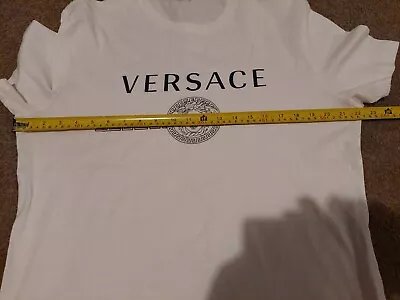 Mens Versace Black & White T-shirt XL • £60