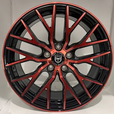 G43 18 Inch Black Red Rims Fits MAZDA RX-8 BASE (AUTOMATIC) 2004-2011 • $295.50