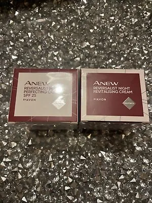 £20 • Buy Avon Anew Reversalist Wrinkle-Fighting Set - DAY Cream 50ml + NIGHT Cream 50ml