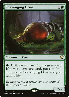 ​Scavenging Ooze Near Mint Phyrexia: All Will Be One Commander ​​​​​ • $1.38