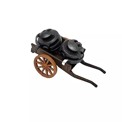 Vintage Playmobil Replacement Wagon Hand Cart Cannon Balls 3111 Royal Artillery • $15