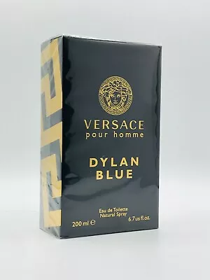 Versace Dylan Blue Men Cologne Spary 6.7 Oz 200 Ml New In Sealed Box • $89.95