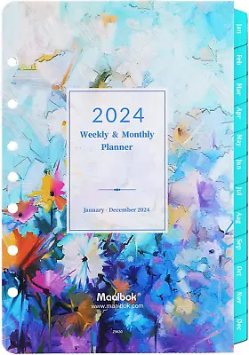 2024 Planner Refills - 7 Holes Punched Planner Refills 2024 Jan. 2024 - Dec. & • $10.56