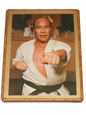 Mas Oyama Kyokushin Karate Signed Autographed Promide Japanese • $325