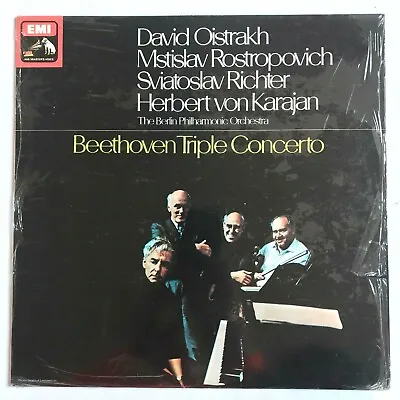 $11.89 • Buy HMV ASD 2582 BEETHOVEN Triple Concerto OISTRAKH /ROSTROPOVITCH RICHTER KARAJAN