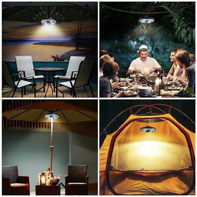 $25.84 • Buy Patio Umbrella Light With 3 Brightness Mode 28 LED Lights Outdoor Camping Use AU