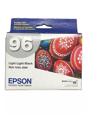 Epson 96 T096920 Light Black Ultra Chrome Cartridge NEW Expired December 2018 • $11