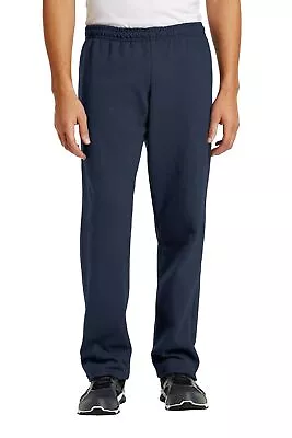 Gildan Mens Heavy Blend Open Bottom Drawcord Sweatpant 18400 • $24.32