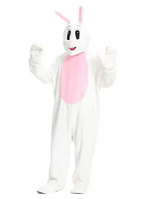 Easter Bunny Costume For Adults Deluxe Rabbit Mascot Costume • $44.69