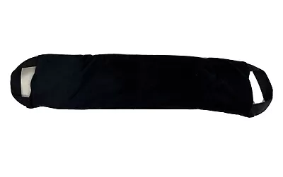 Neck Wrap Microwaveable Heating Wrap NEW Tourmaline Bead Filled Black Velvety Fe • $23.80