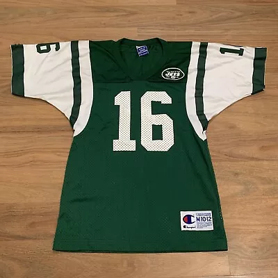 Vintage Champion Jersey Football New York Jets Vinny Testaverde Youth Medium • $39.99