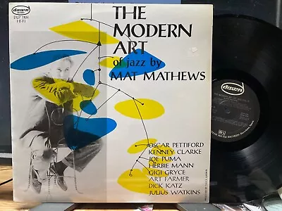 The Modern Art Of Jazz By MAT MATHEWS (Accordion) LP Reissue (Spain) NM/NM • $13.50