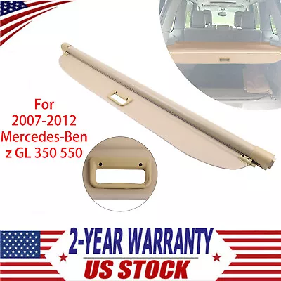 For 2007-2012 Mercedes-Benz GL 350 550 Security Cargo Cover Privacy Trunk Shade • $80.84