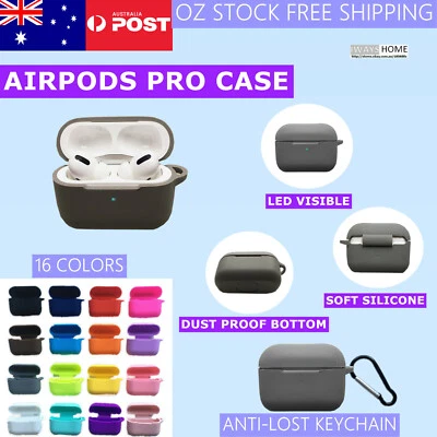 Airpods Pro Case Shockproof Silicon Case Cover For Airpods Skin Anti Lost Strap  • $7.95