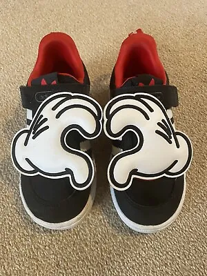 Adidas Disney Mickey Mouse Kids Trainers UK Size 11 • £9.99