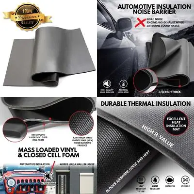 Second Skin Luxury Liner Pro - Mass Loaded Vinyl Soundproofing For Cars... • $125.86