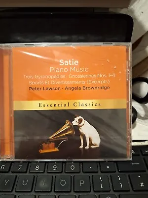 Satie Piano Music Peter Lawson Angela Brownridge (CD) New Sealed Warner Classics • £4.25