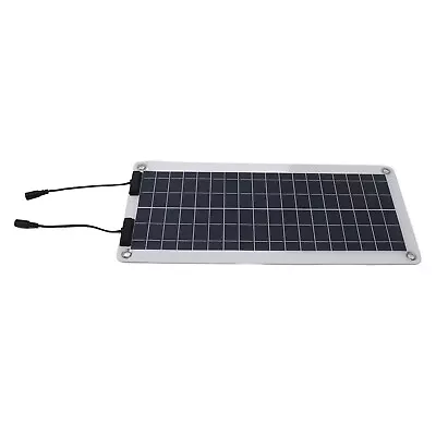 Advanced 30 Watts Solar Panel Kit For Efficient Battery Charging Controller • £41.38