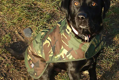 Cotswold Aquarius Canine Quilted Rain Jacket *All Sizes* NEW DPM Camo Dog Coat • £28.34