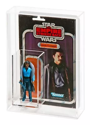 1 X GW Acrylic Display Case -Vintage Star Wars Loose Figure & Cardback (ADC-010) • $29