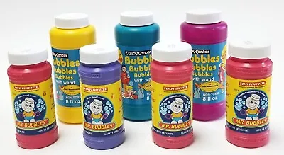 Tootsietoy Vintage Mr. Bubbles Non Toxic Bubbles Lot Of 7 New (3x 8oz 4x 4oz) • $70