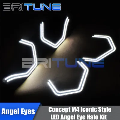 LED Angel Eyes For BMW F30 F31 E60 E90 E61 E46 M3 M5 Concept M4 Iconic Style  • $64.39