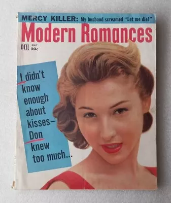 Vintage Modern Romances Magazine May 1957 Womens Interest Stories • $13.45