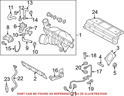 $35.68 • Buy Genuine OEM Vacuum Hose For VW/Audi 06J145718E