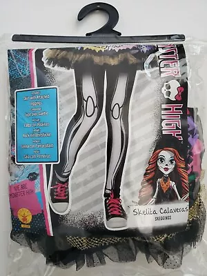 Skelita Calaveras Skeggins Monster High Skirt Leggings Child Costume Accessory • $19.99