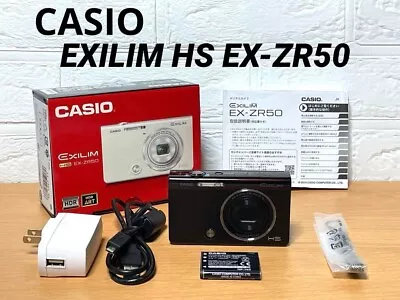 CASIO EXILIM HIGH SPEED EX-ZR50 Black 16.1MP Digital Camera Japan • $270