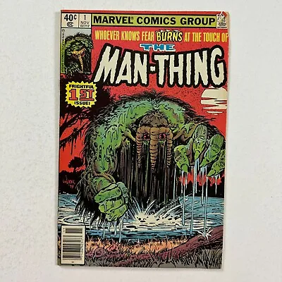 Man-thing 1 Newsstand (1979 Marvel Comics) • $16.99