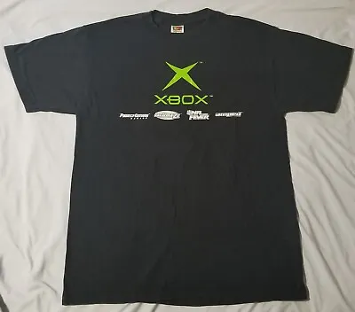 Vintage Xbox Taco Bell T Shirt 2001 Tony Hawk Size Large L Y2K Video Game Promo • $80